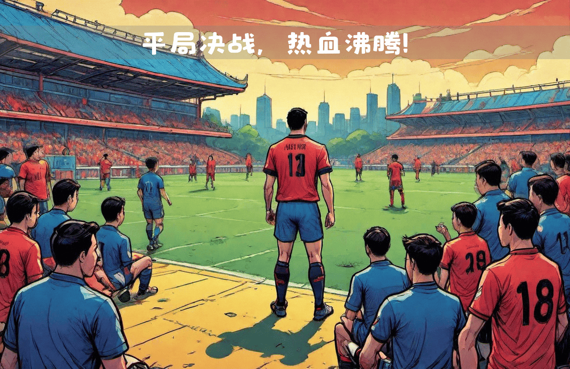 一场比赛双方陷入僵局,最终以平局收场 一场比赛双方陷入僵局,最终以平局收场