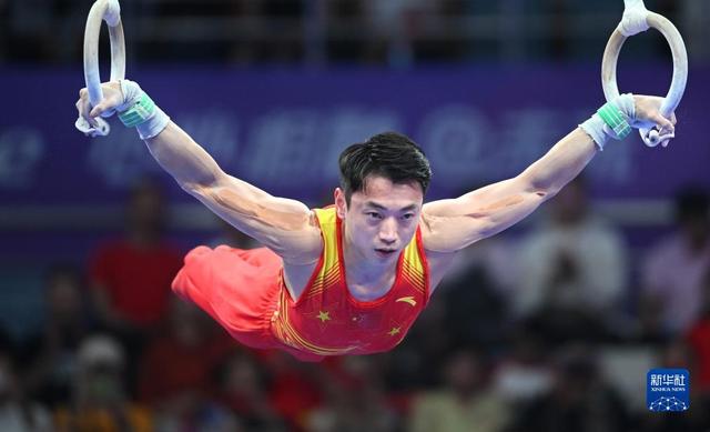 亚运会中国体操队大胜夺金，展现实力！